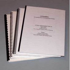 Dissertations & Theses - Coil, Comb, Tape, Velo, and Wire-o Bound 