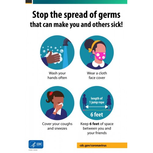 COVID19 CDC Stop the Spread